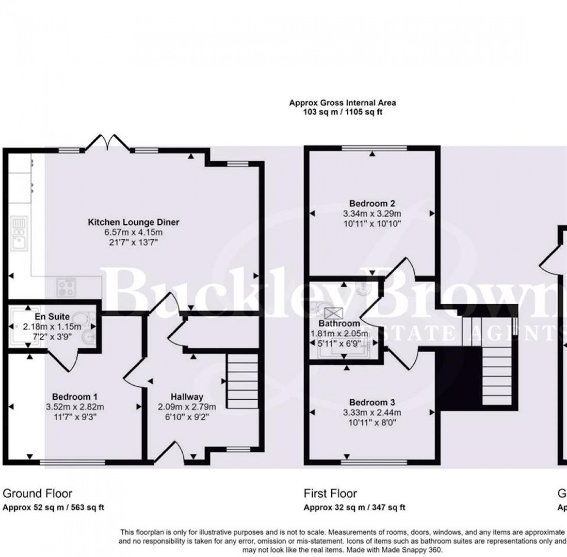 Floorplan for Old House Garden, High Street, Edwinsotwe