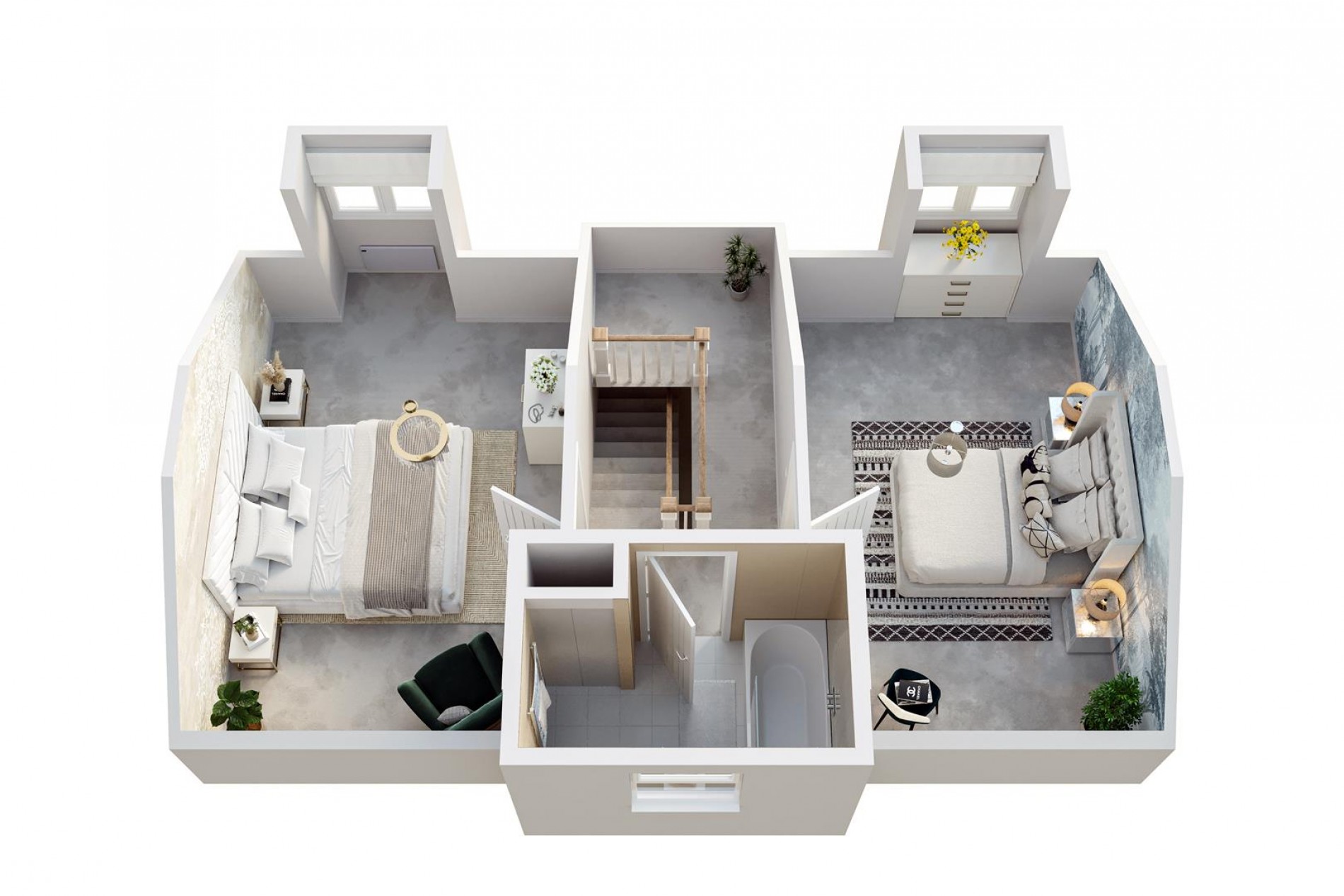 Floorplan for Plot 2, Forge Mews, Pinxton, Nottingham