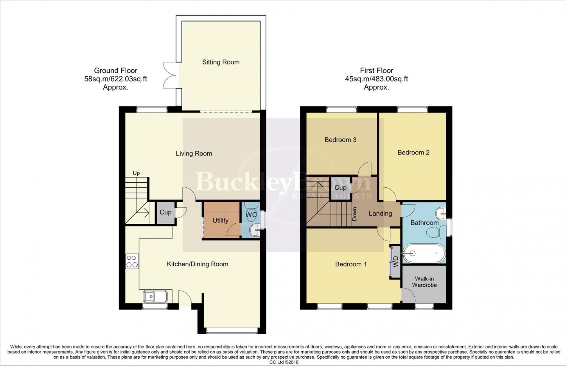 Floorplan for Parthenon Close, Pleasley, Mansfield