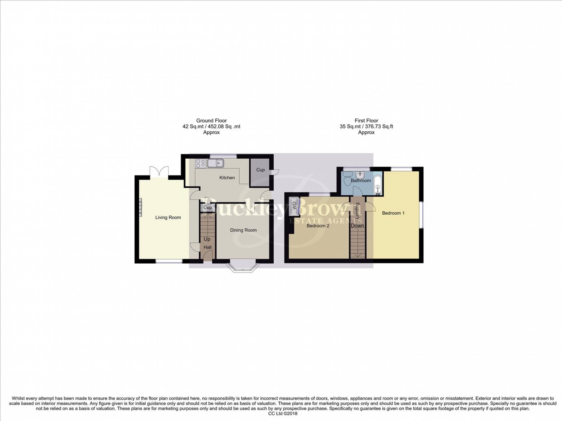 Floorplan for Ruskin Road, Mansfield
