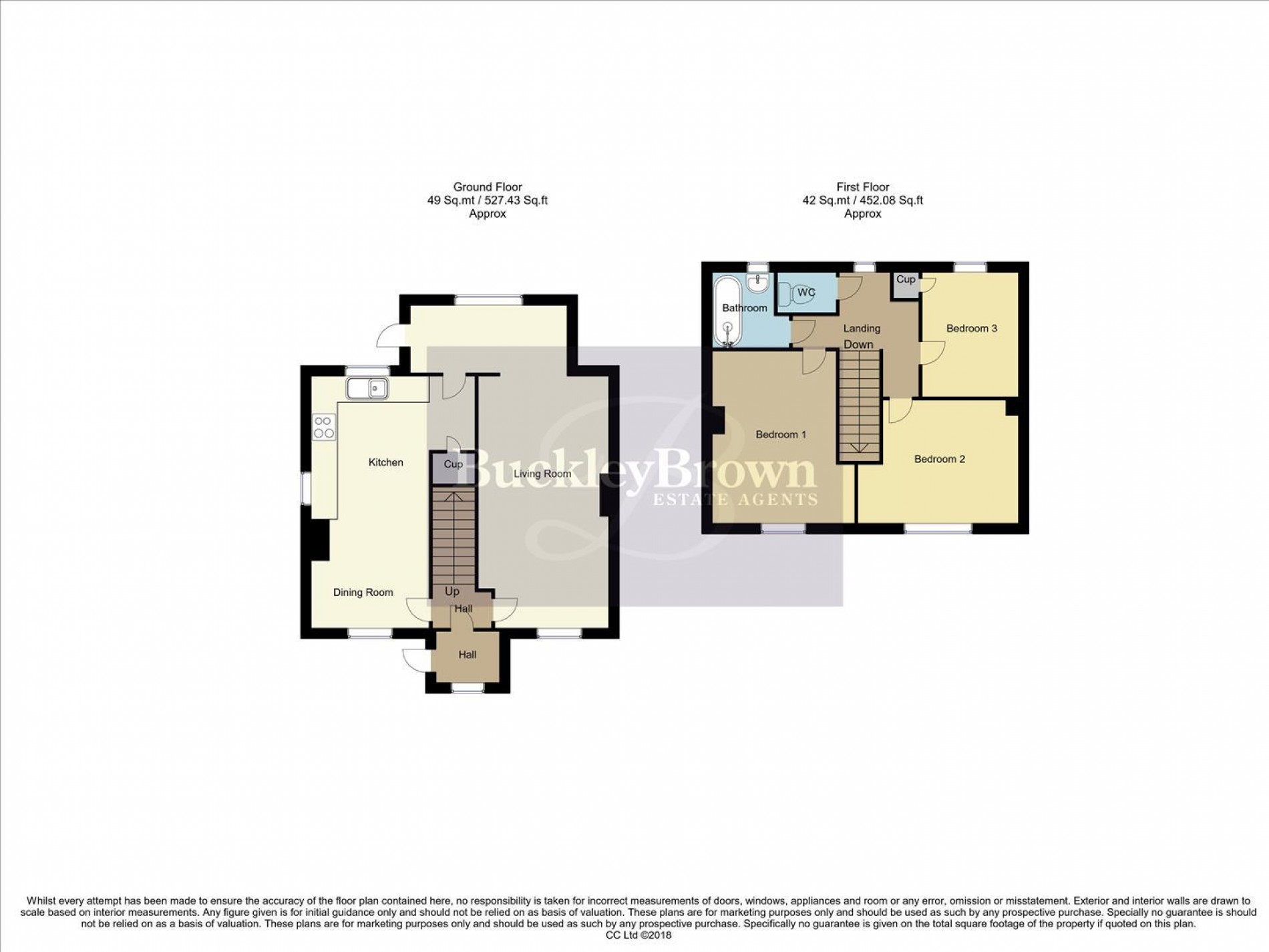 Floorplan for Robin Hood Avenue, Warsop, Mansfield