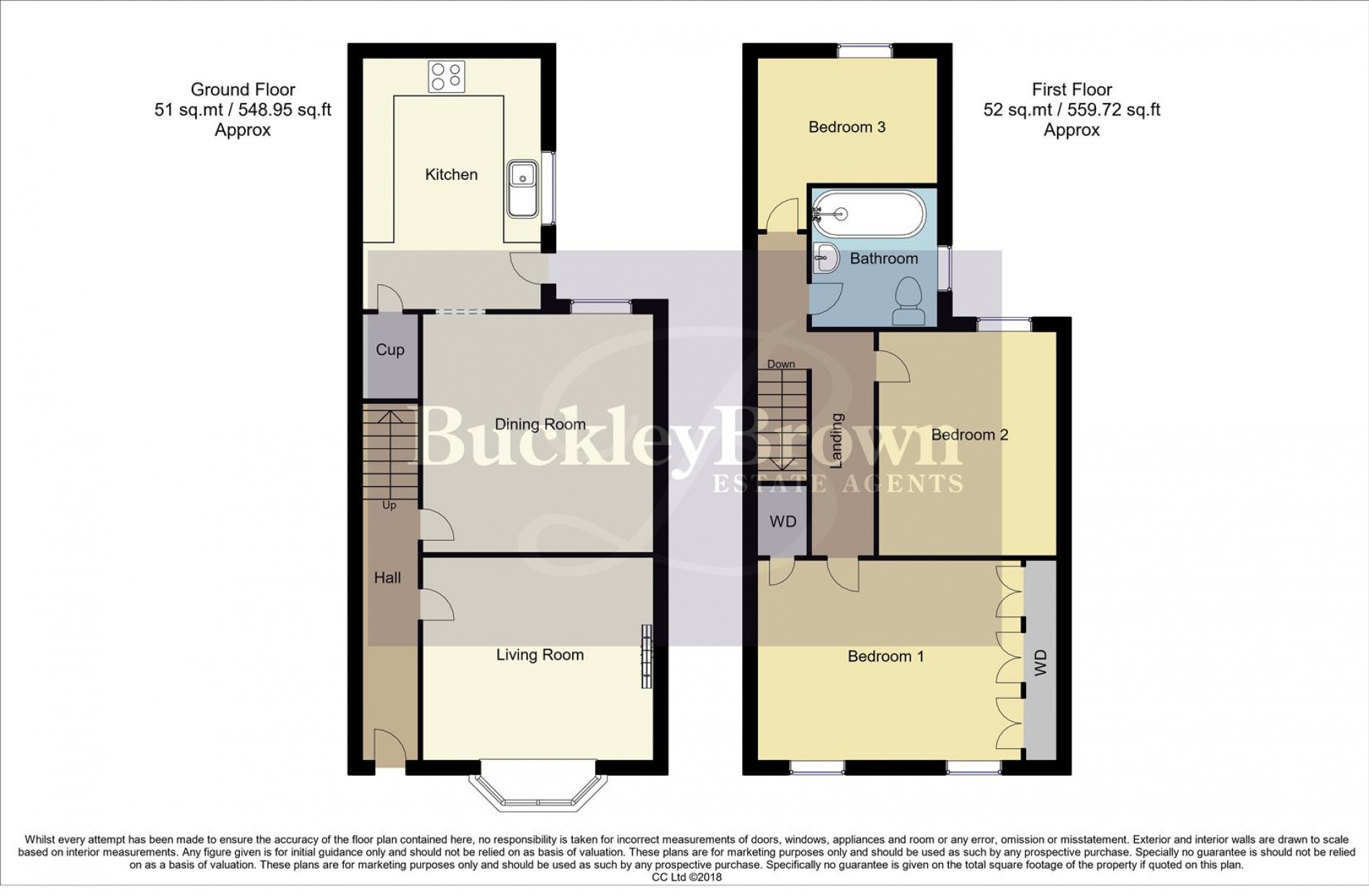 Floorplan for Allcroft Street, Mansfield Woodhouse, Mansfield