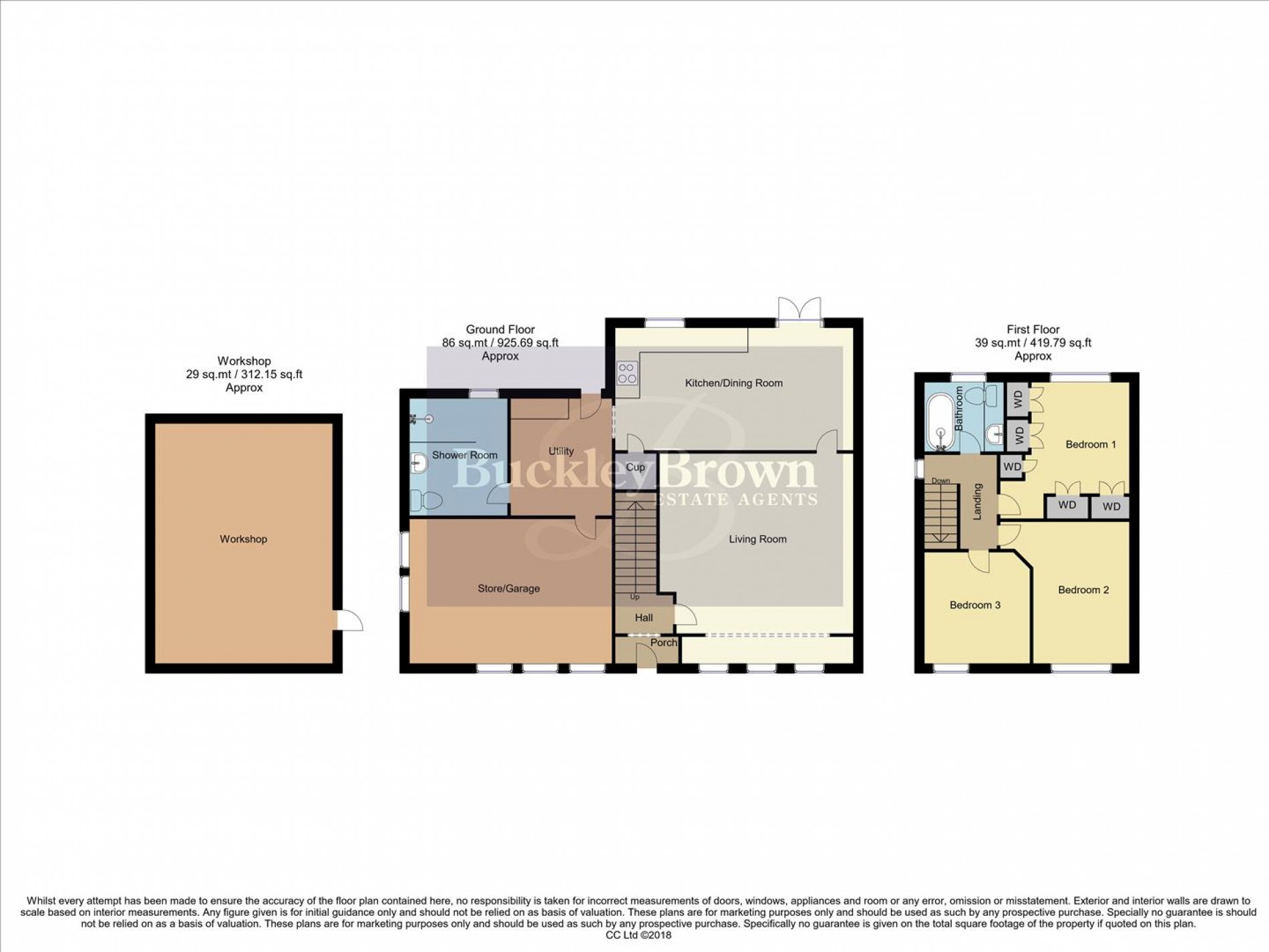 Floorplan for The Peak, Shirebrook, Mansfield