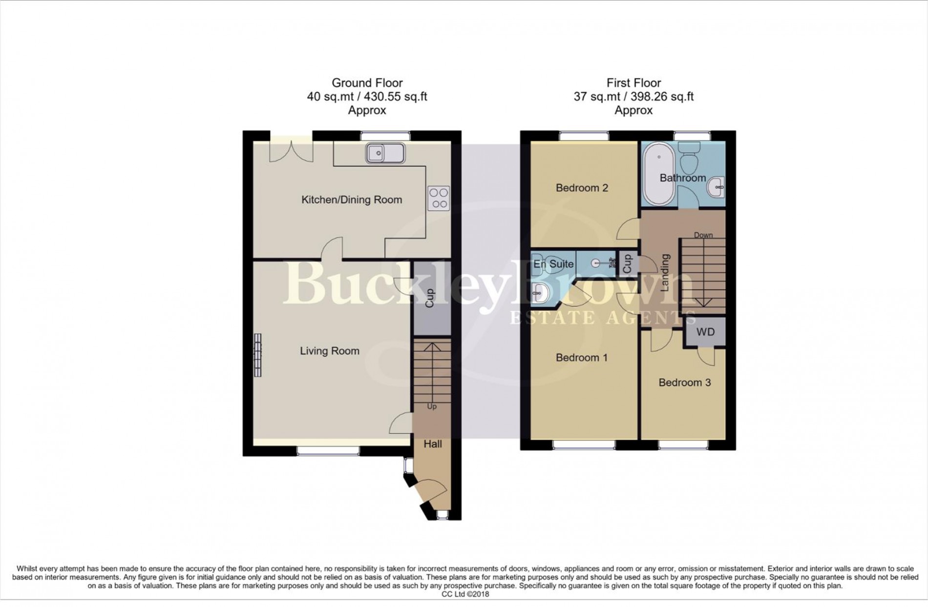 Floorplan for Greenfield Close, Edwinstowe, Mansfield