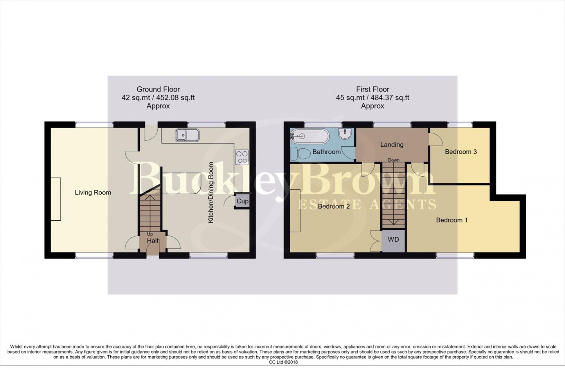Floorplan for Lilac Grove, Church Warsop, Mansfield