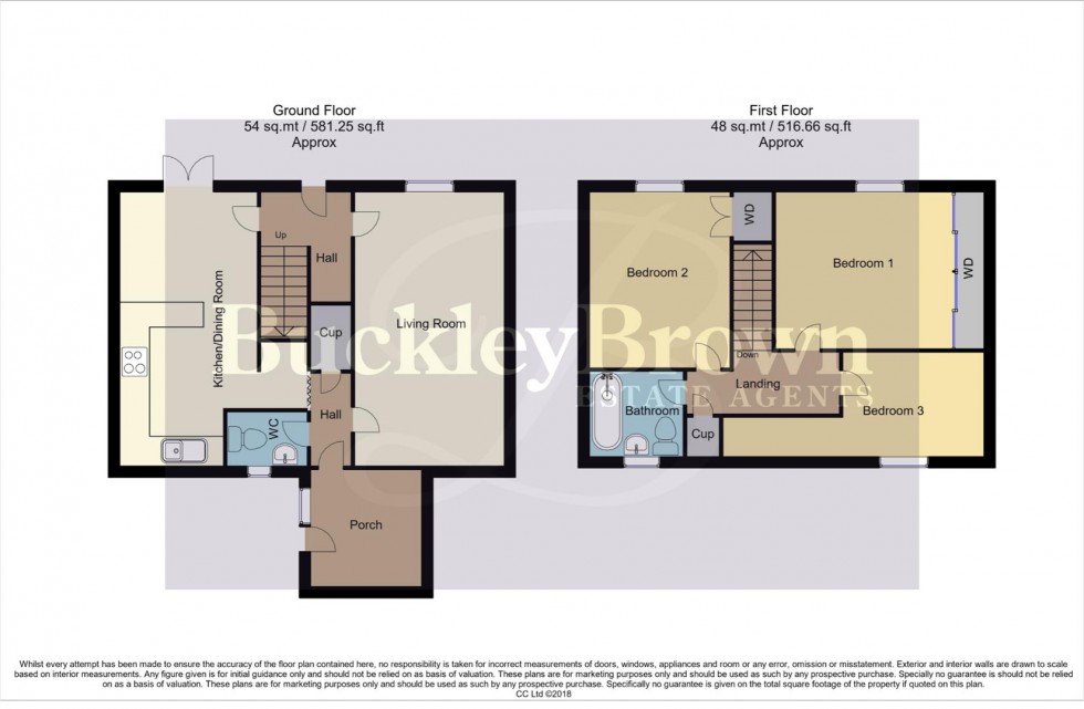 Floorplan for Sedgbrook Street, Mansfield Woodhouse, Mansfield