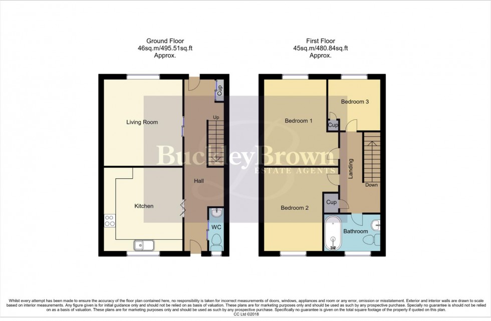 Floorplan for Flintham Court, Mansfield