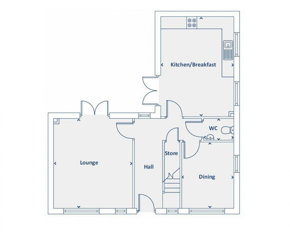 Floorplan for Sherwood Grange, Eakring Road, Bilsthorpe