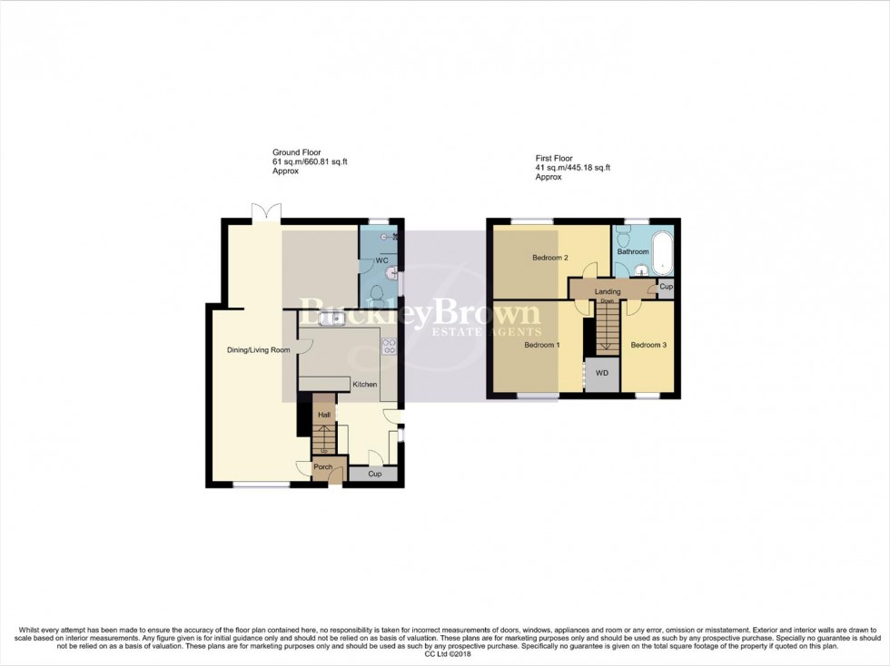 Floorplan for Station Road, Rainworth, Mansfield