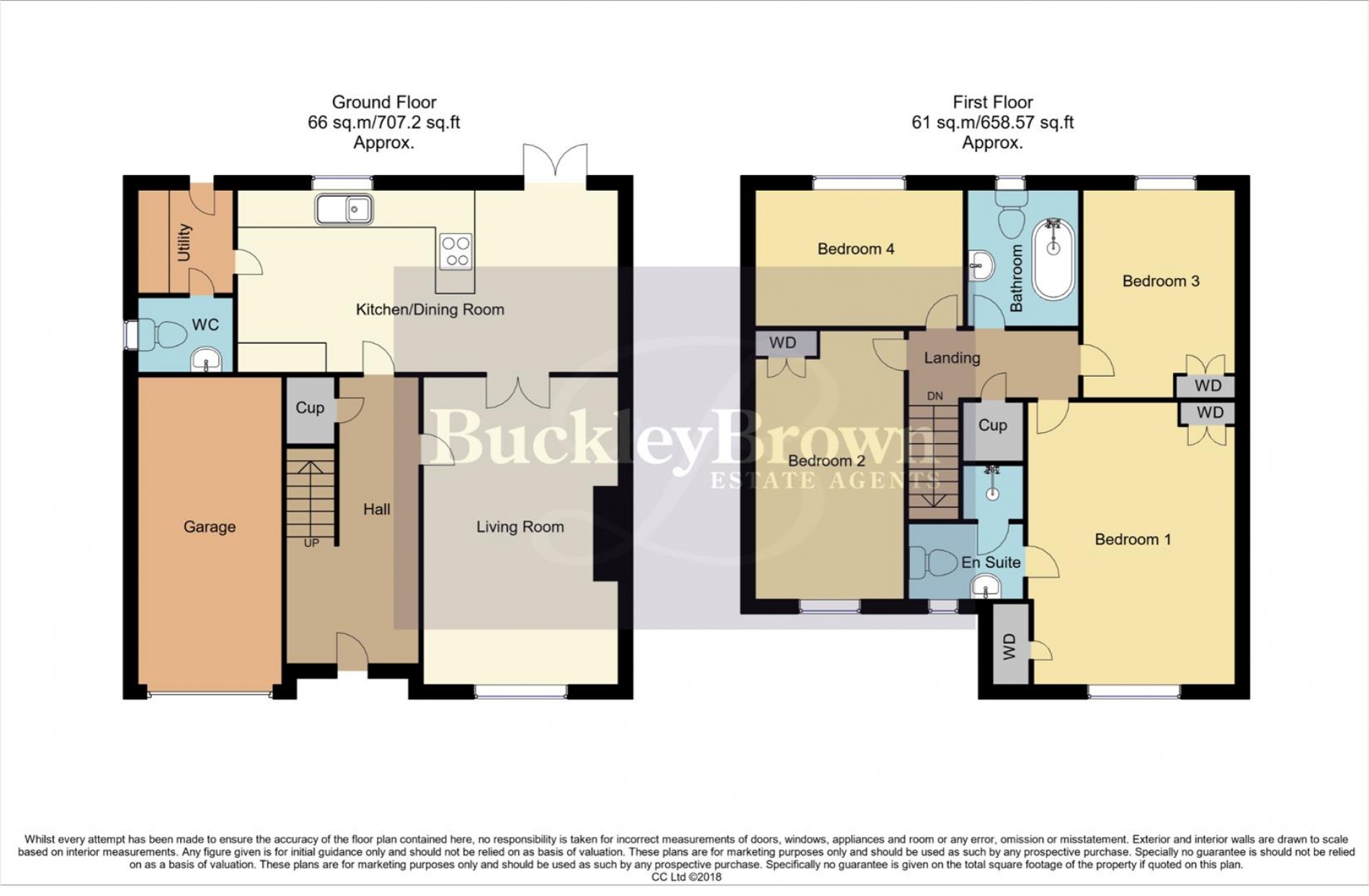 Floorplan for Halstead Close, Forest Town, Mansfield