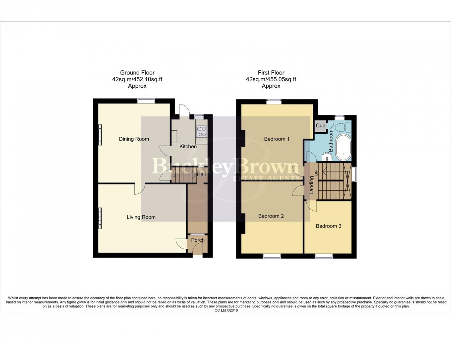 Floorplan for Bainbridge Road, Warsop, Mansfield
