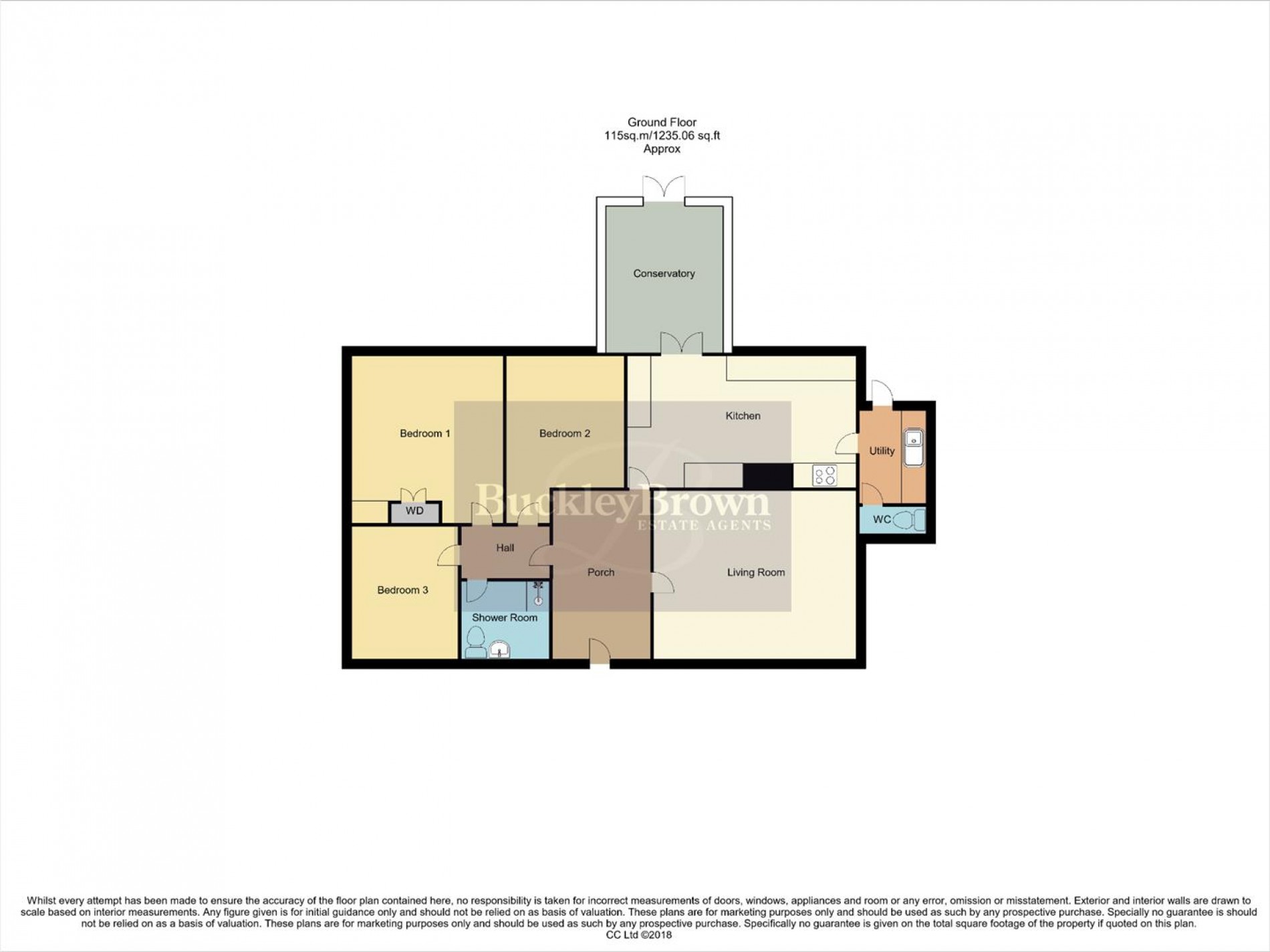 Floorplan for Northfield Lane, Mansfield Woodhouse, Mansfield