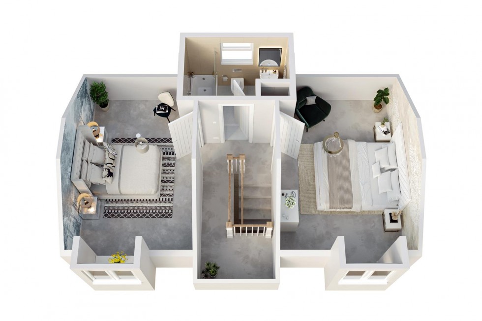 Floorplan for Forge Mews, Town Street, Pinxton, Nottingham