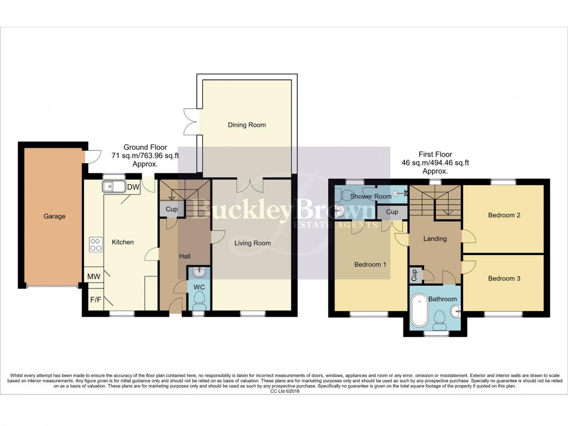 Floorplan for Black Rock Way, Mansfield