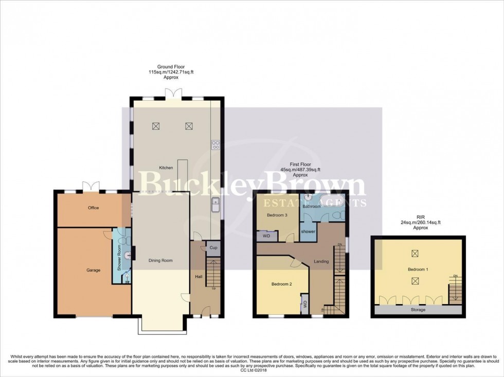 Floorplan for Sherwood Street, Warsop, Mansfield