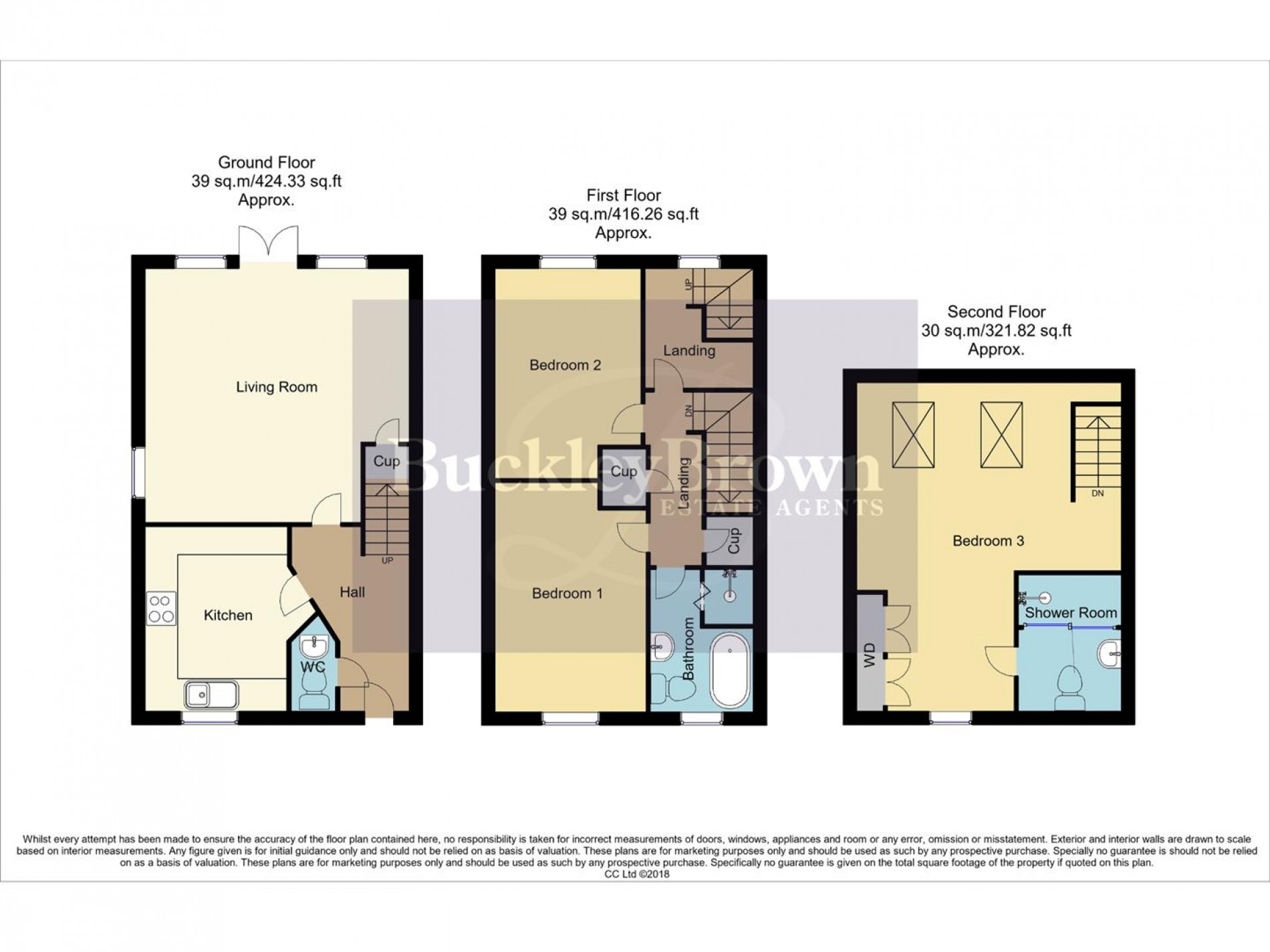 Floorplan for Topaz Crescent, Sutton-In-Ashfield