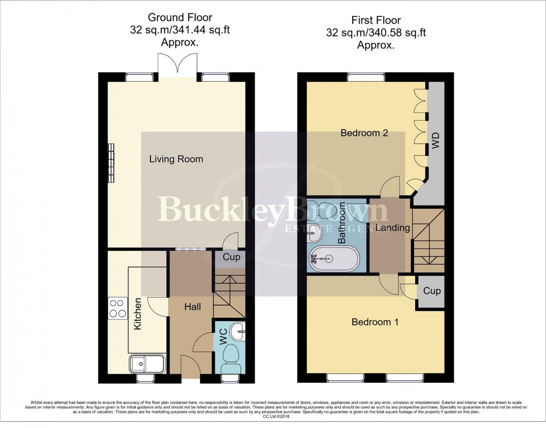 Floorplan for Sherwood Dene, Kirkby-In-Ashfield, Nottingham
