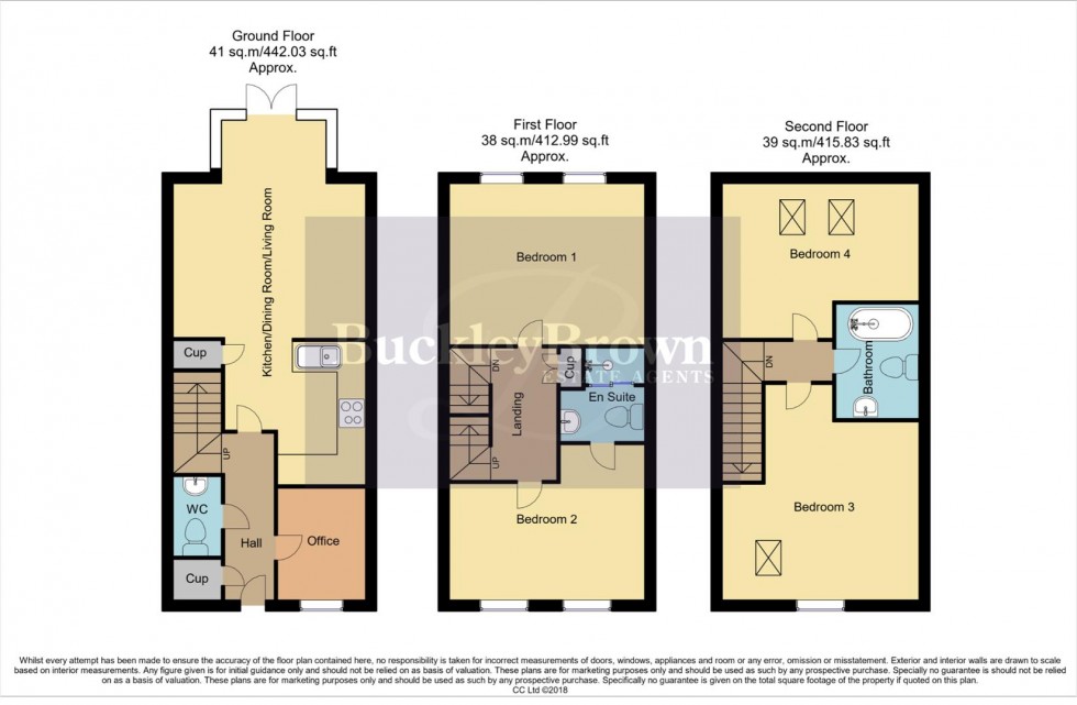 Floorplan for Bevin Place, Edwinstowe