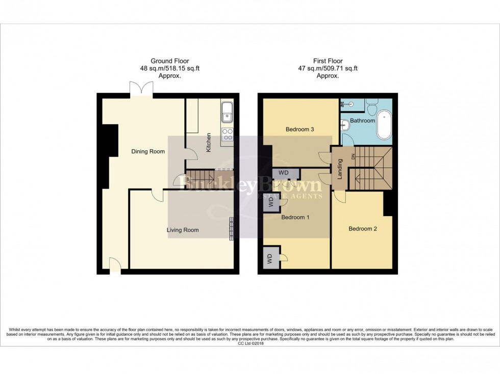 Floorplan for Windmill Lane, Mansfield