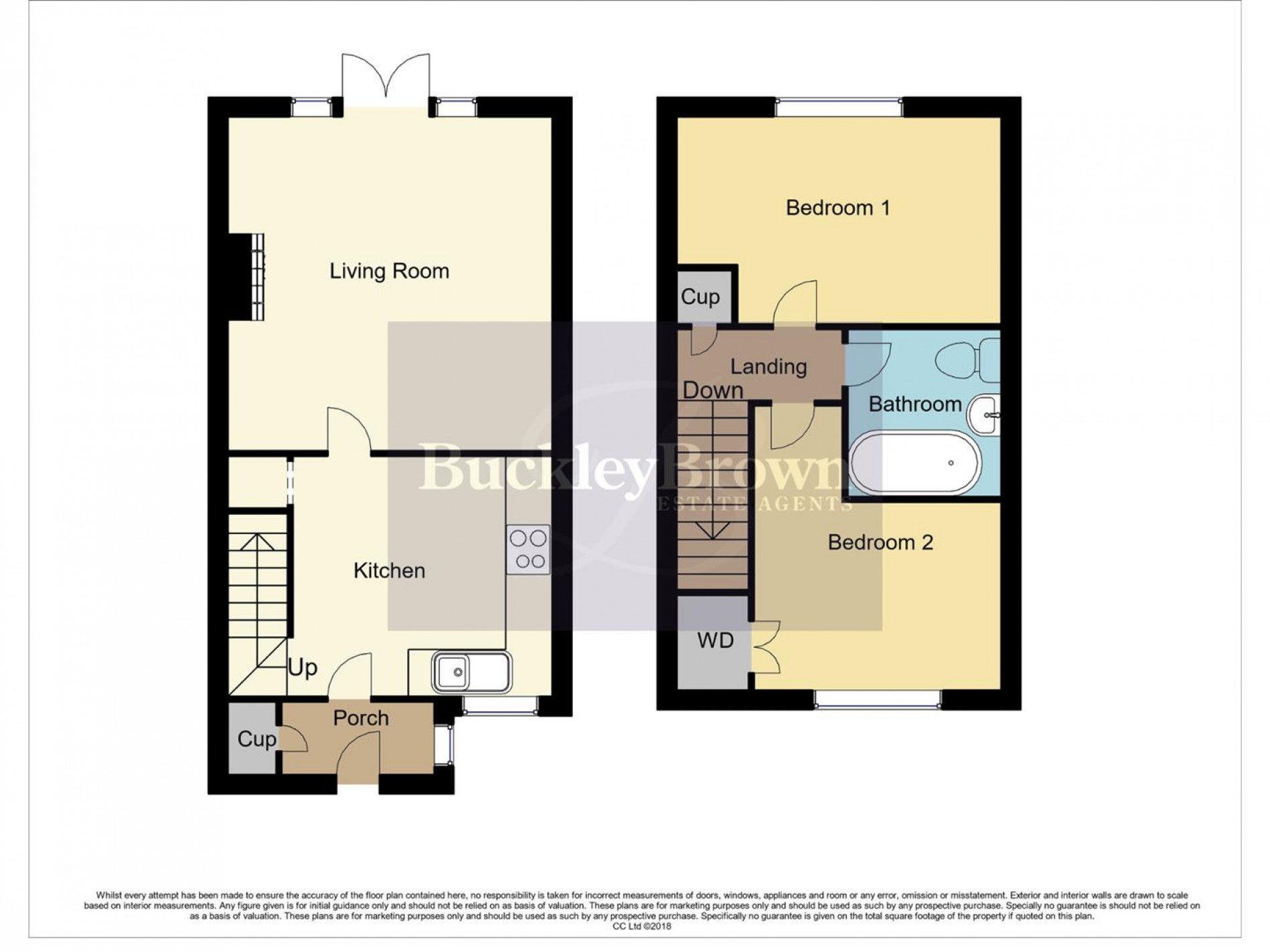 Floorplan for Sherwood Road, Rainworth, Mansfield
