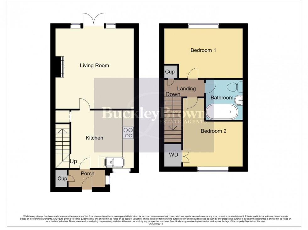 Floorplan for Sherwood Road, Rainworth, Mansfield