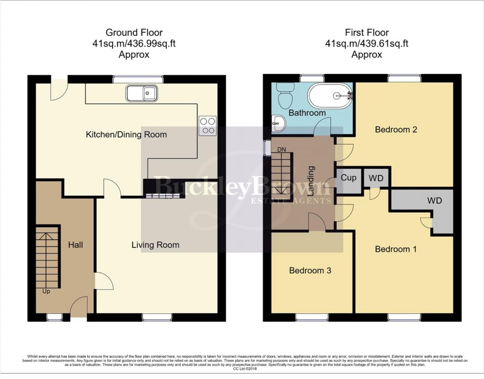 Floorplan for Birch Avenue, Rainworth, Mansfield