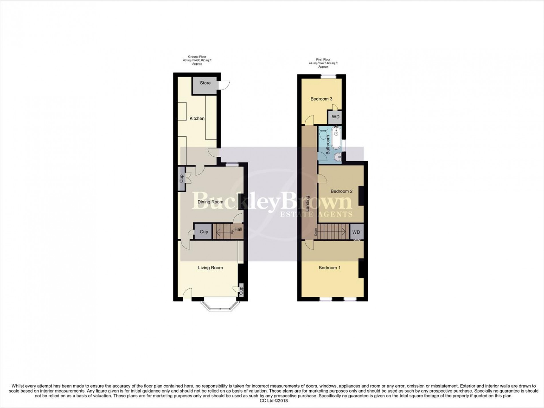 Floorplan for Redcliffe Road, Mansfield