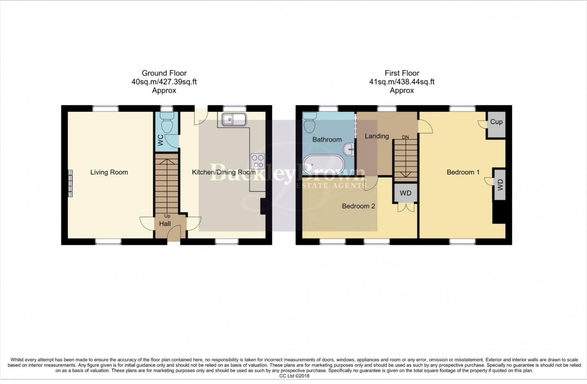 Floorplan for Lyndhurst Avenue, Blidworth, Mansfield