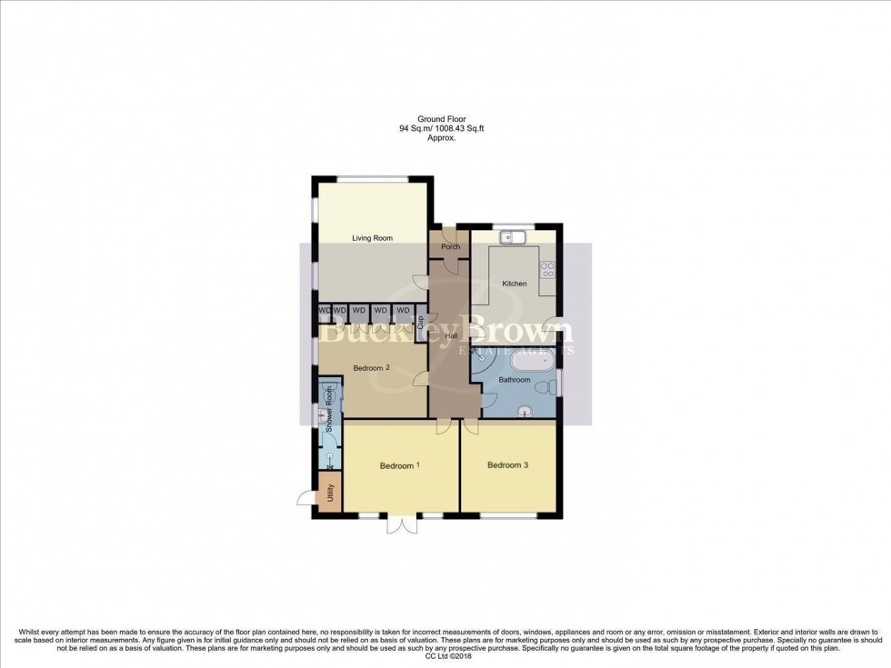 Floorplan for Marples Avenue, Mansfield Woodhouse, Mansfield