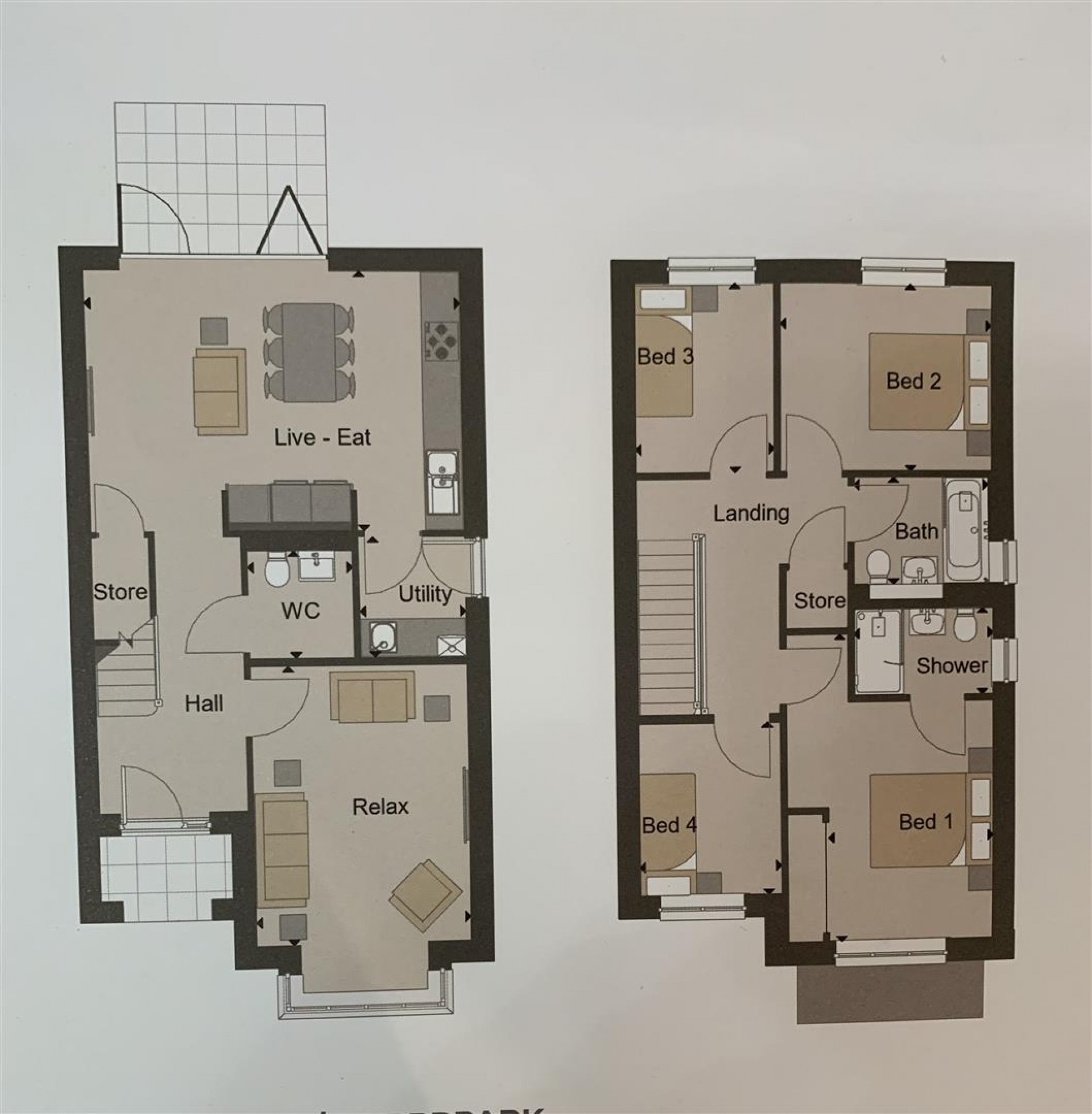 Floorplan for Sorrell Square, Clipstone Village, Mansfield