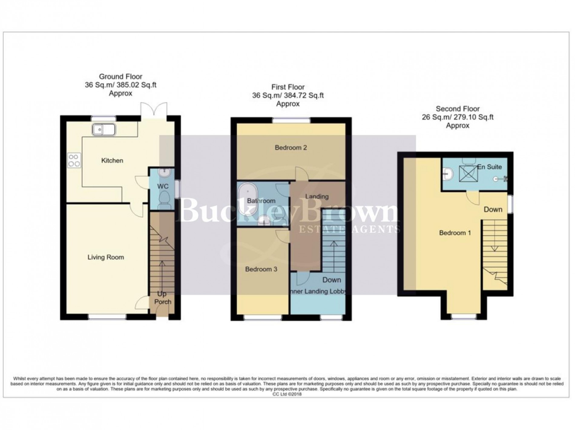 Floorplan for Goodwill Road, Ollerton, Newark