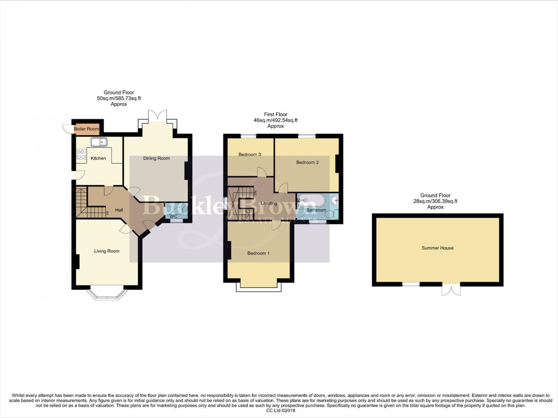 Floorplan for Beech Hill Drive, Mansfield