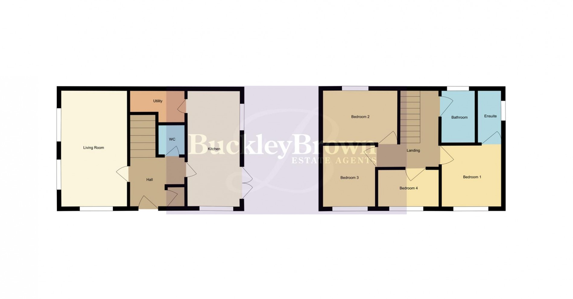 Floorplan for Debdale Way, Mansfield Woodhouse, Mansfield