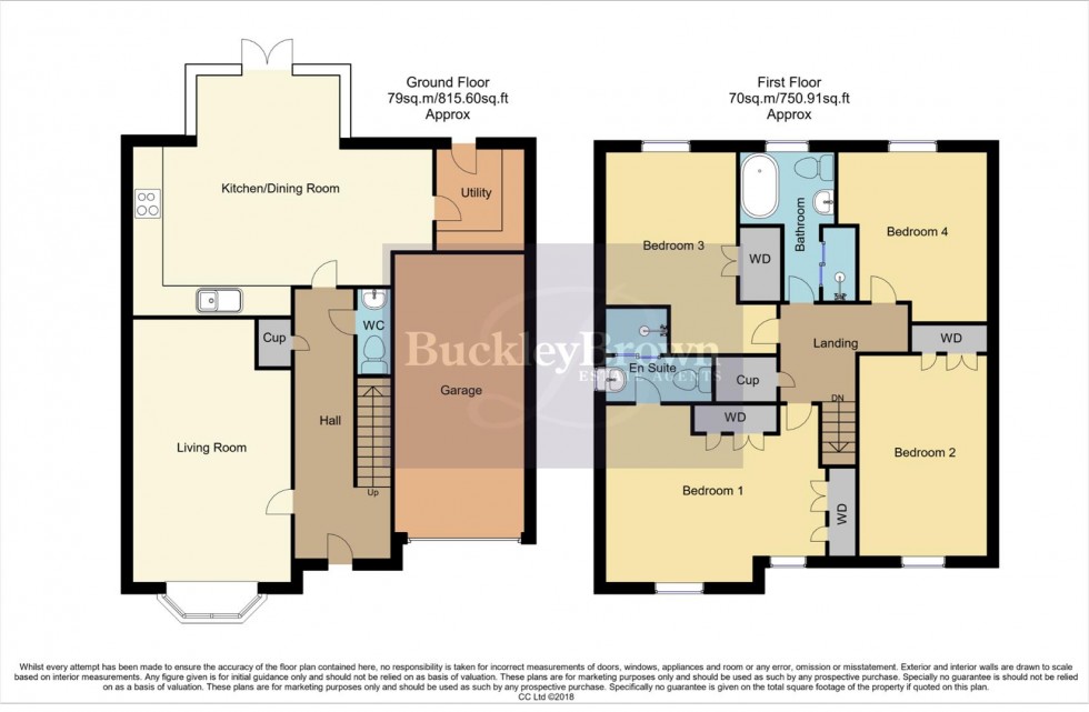 Floorplan for Goldcrest Road, Forest Town, Mansfield