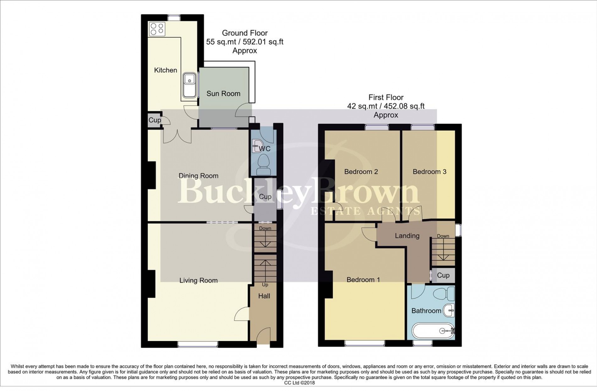 Floorplan for Mosscar Close, Warsop, Mansfield