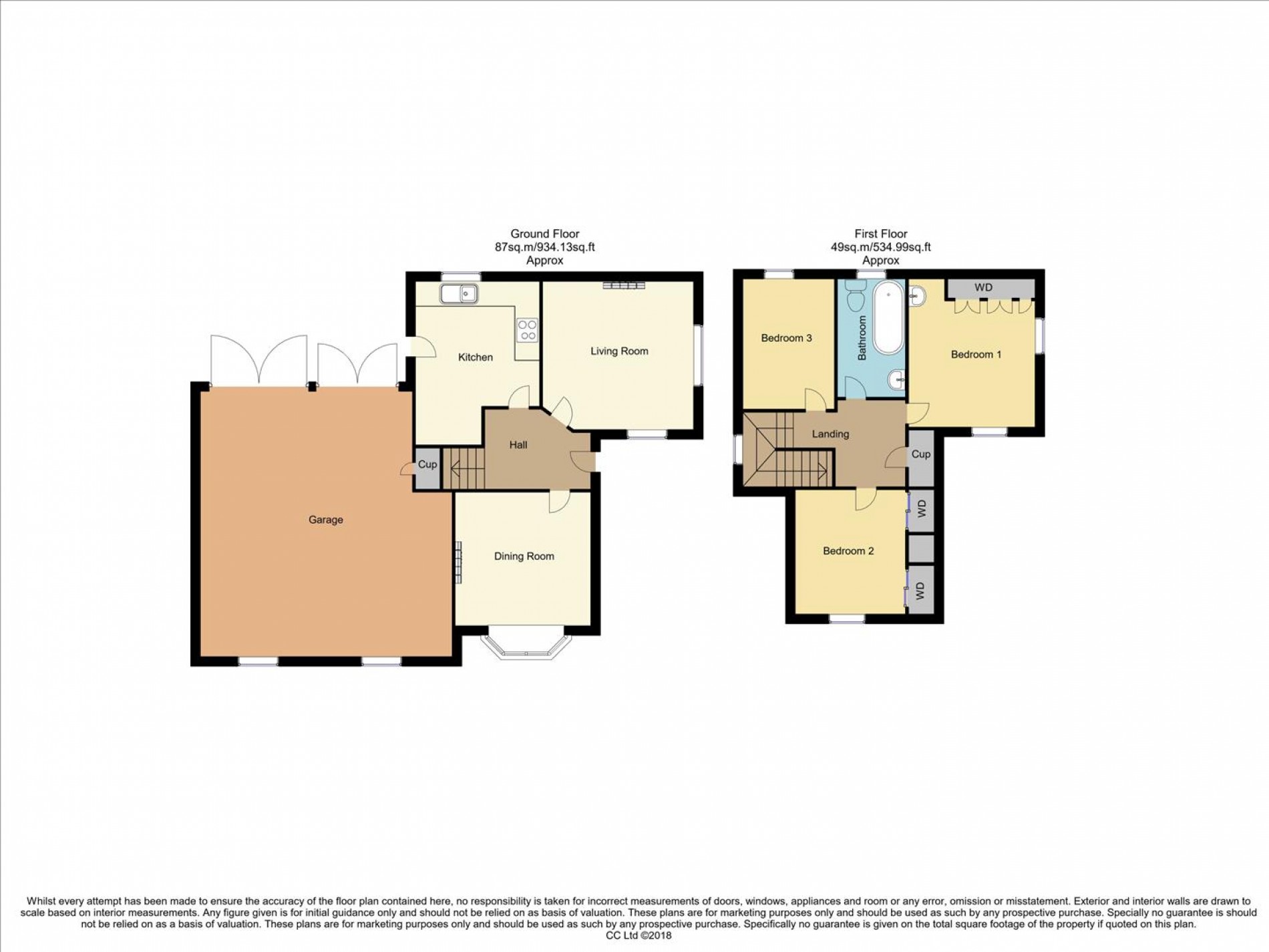 Floorplan for New Station Road, Bolsover, Chesterfield