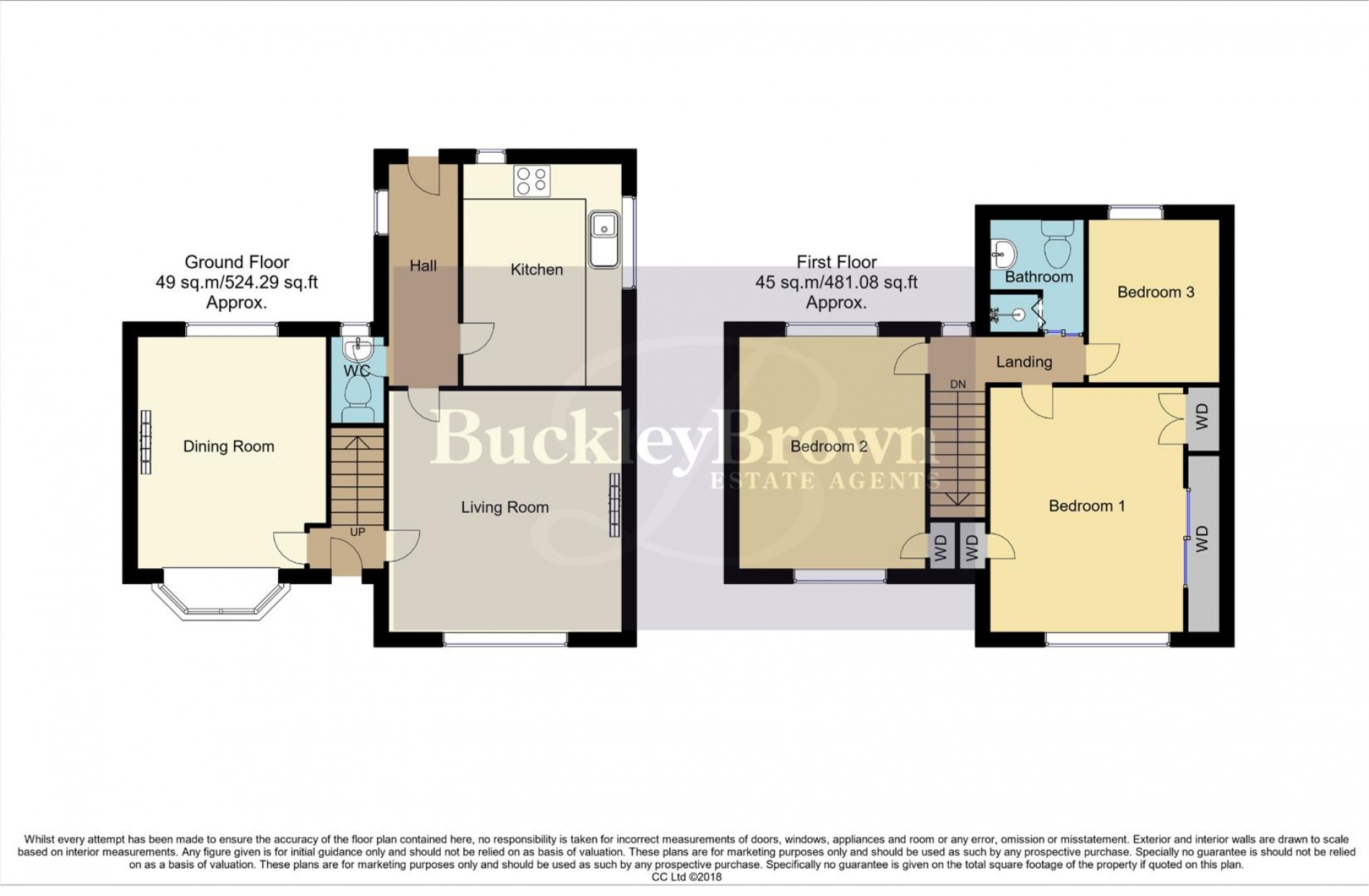 Floorplan for Thoresby Avenue, Shirebrook, Mansfield