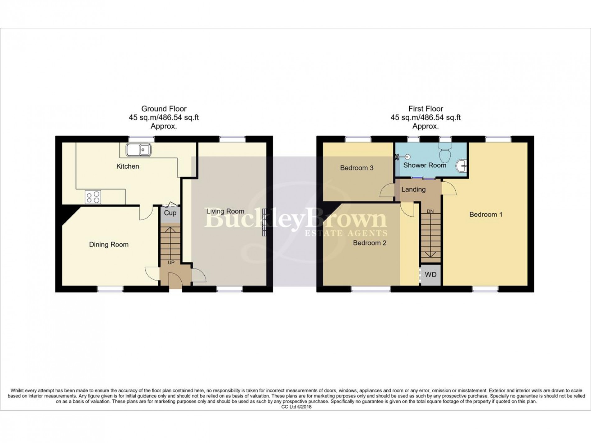 Floorplan for Fourth Avenue, Clipstone Village, Mansfield