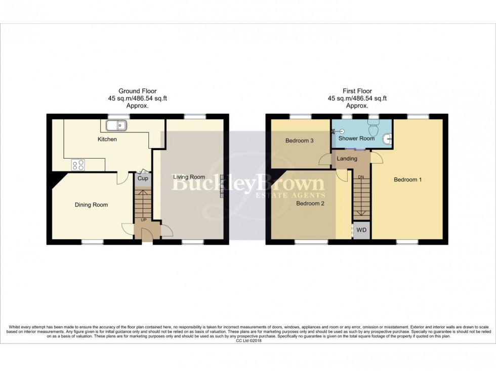 Floorplan for Fourth Avenue, Clipstone Village, Mansfield