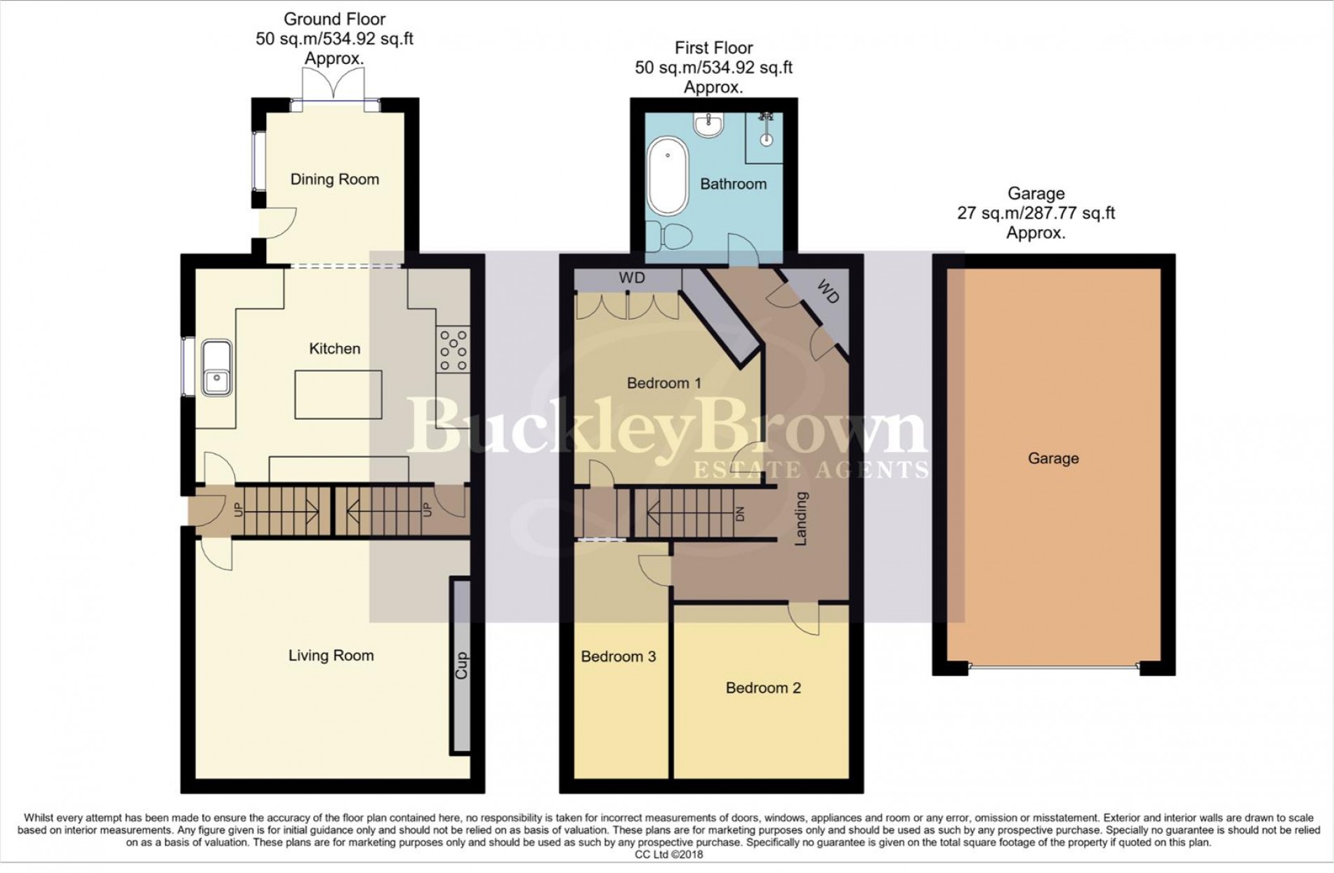 Floorplan for Town Street, Pinxton, Nottingham