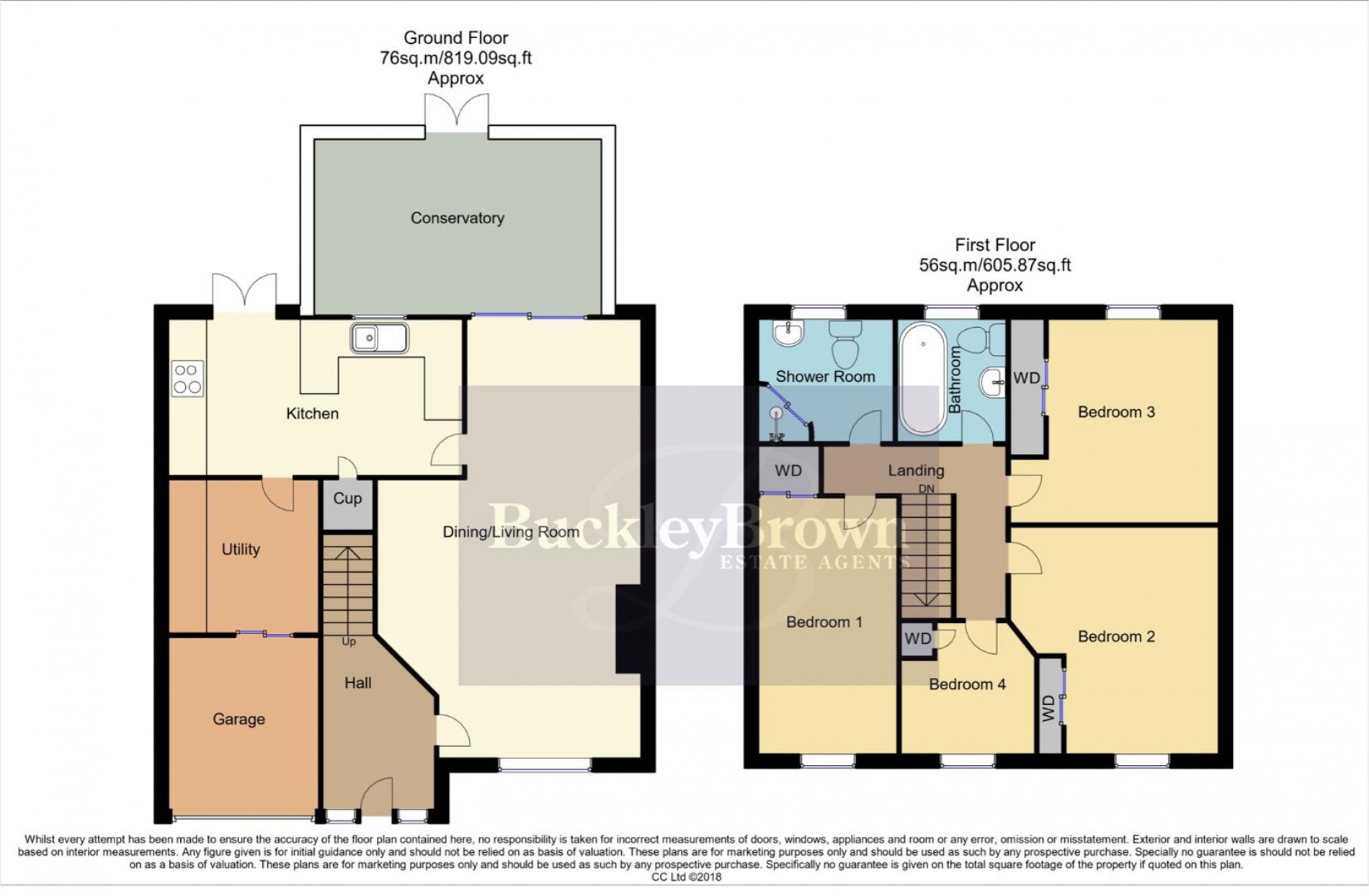 Floorplan for The Paddocks, Mansfield Woodhouse, Mansfield