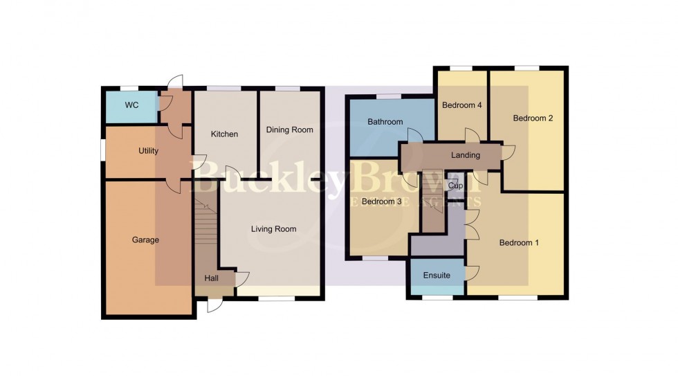Floorplan for Birchcroft Drive, Mansfield Woodhouse