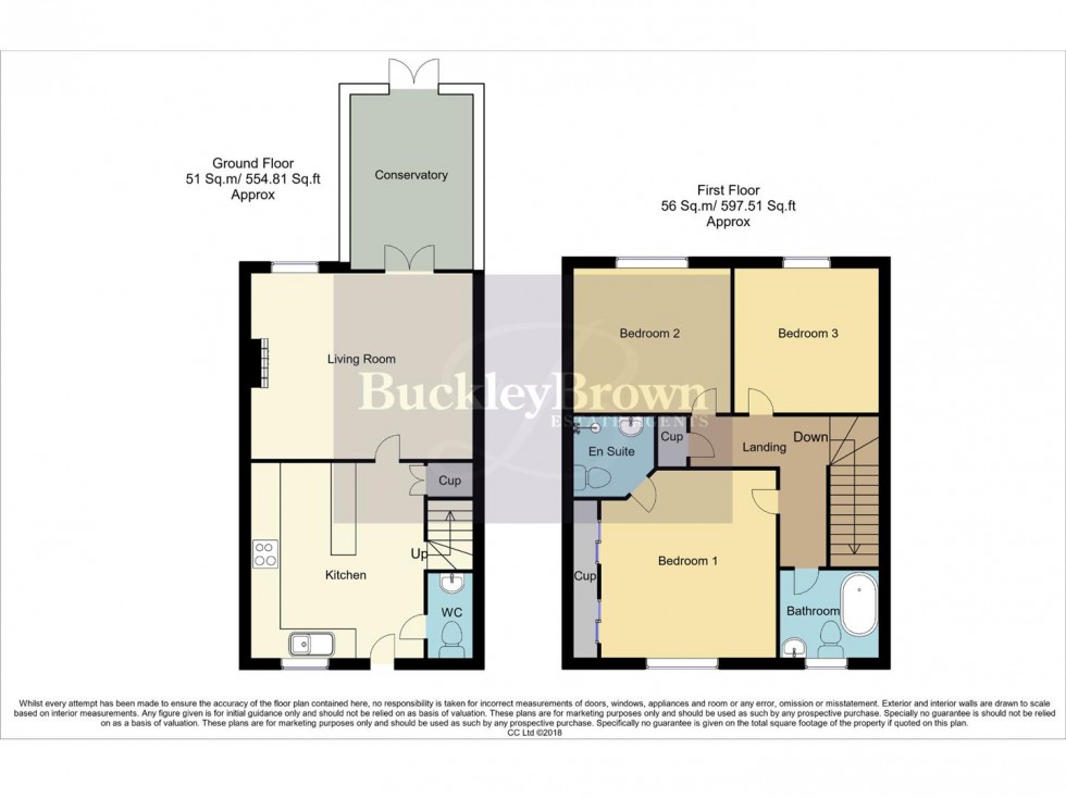 Floorplan for Handford Court, Southwell