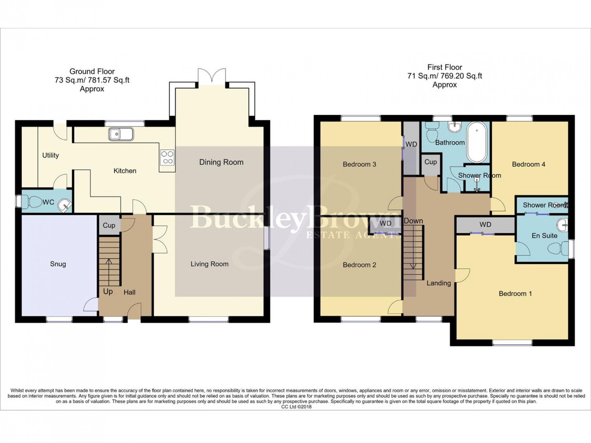 Floorplan for Honey Bee Gardens, Stanton Hill, Sutton-In-Ashfield