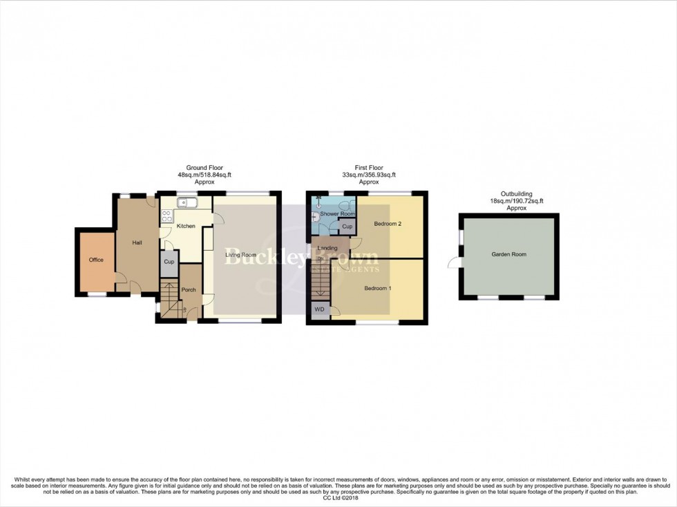 Floorplan for Crown Avenue, Forest Town, Mansfield