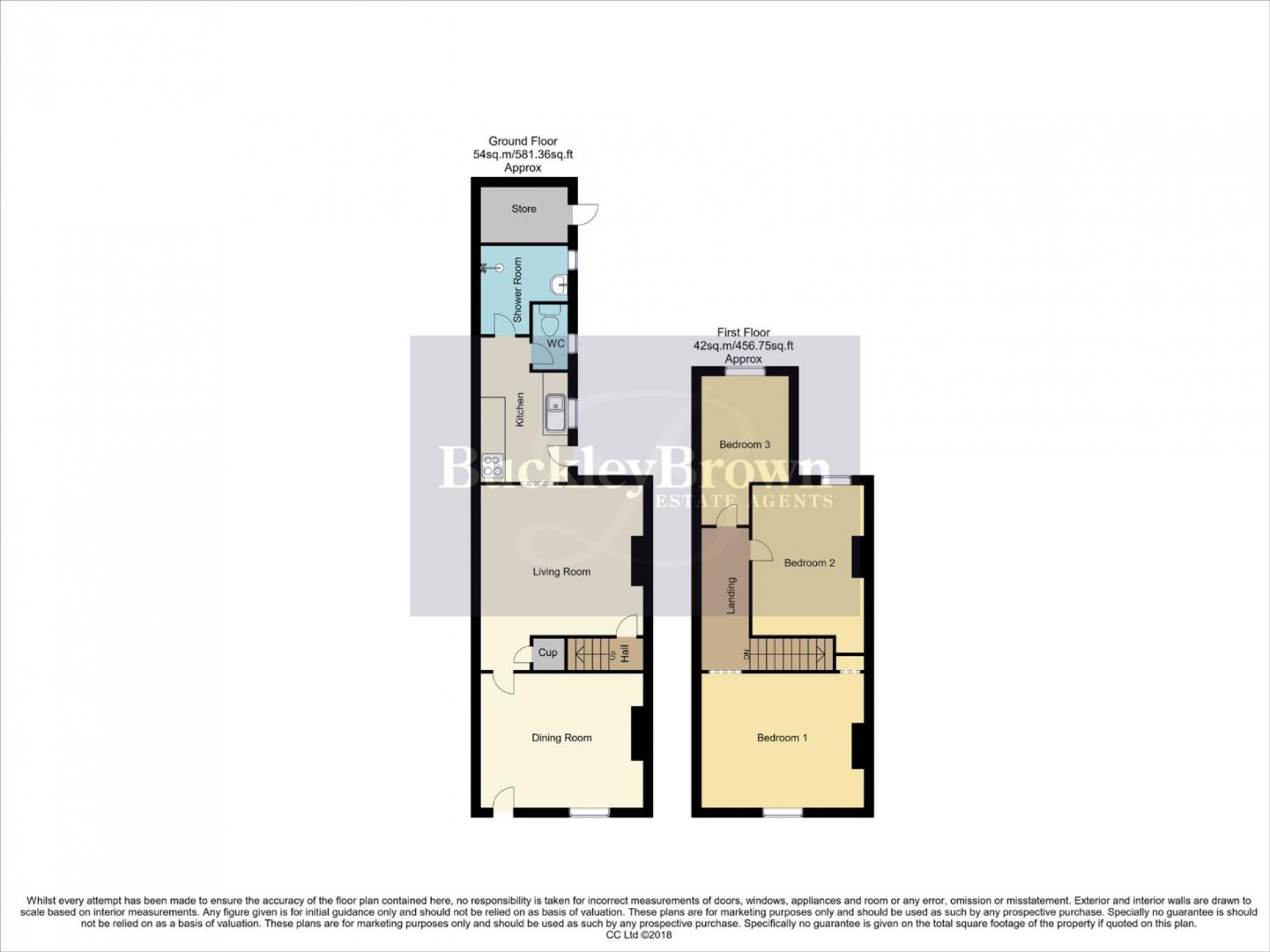 Floorplan for Fenwick Street, Warsop, Mansfield