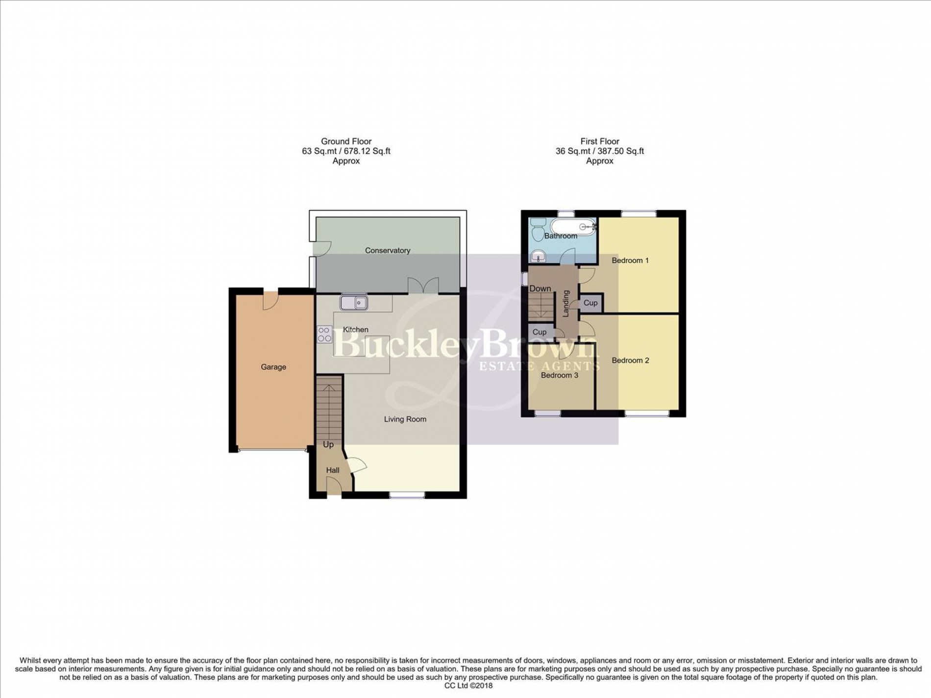 Floorplan for Bracken Close, Warsop, Mansfield