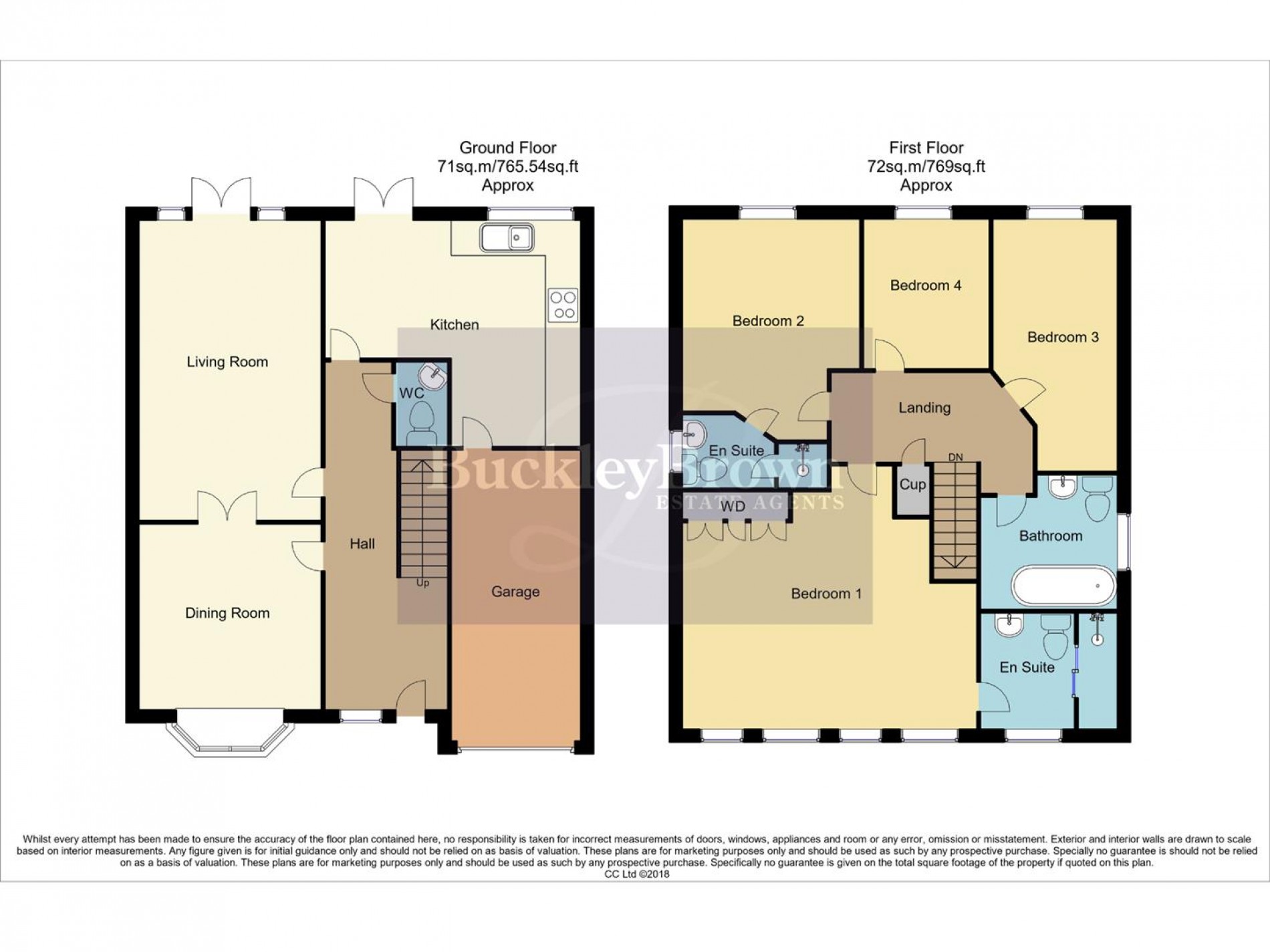 Floorplan for Berkeley Road, Mansfield