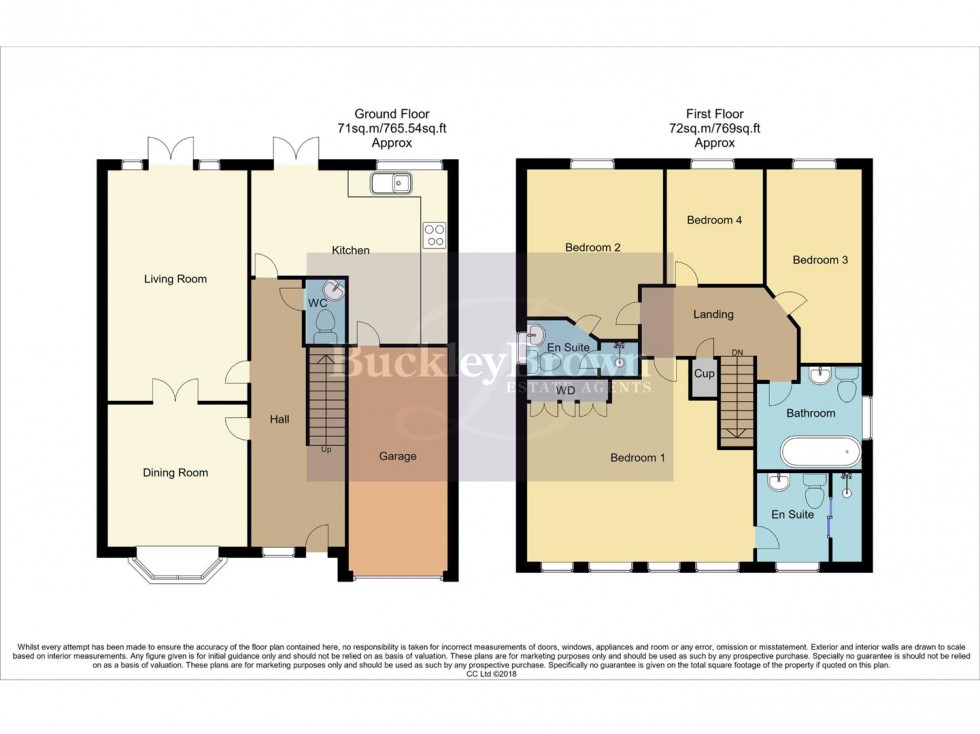 Floorplan for Berkeley Road, Mansfield
