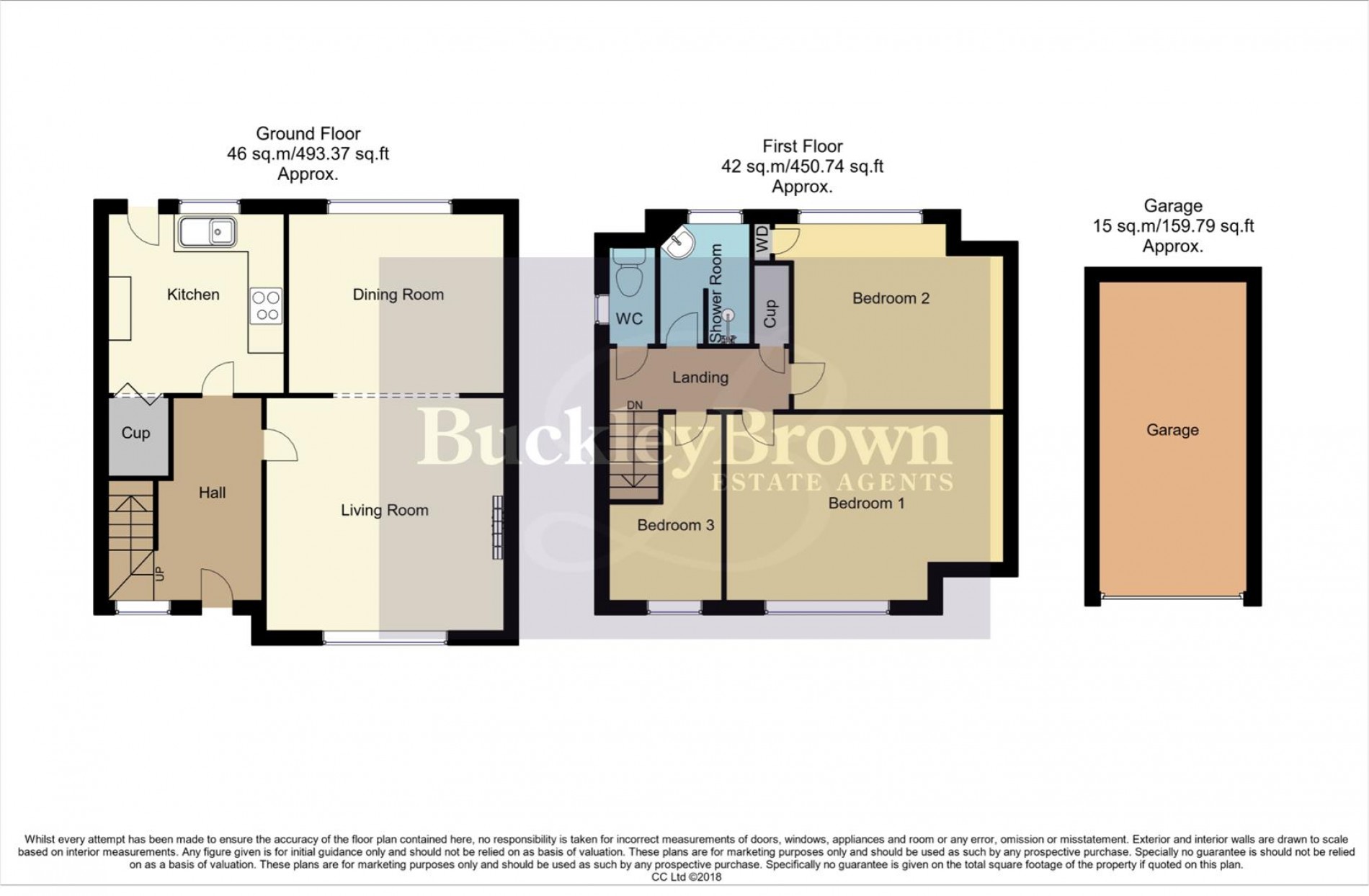 Floorplan for Outgang Lane, Mansfield Woodhouse, Mansfield